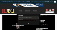 Desktop Screenshot of firerescuemagazine.com